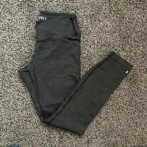 NoBull Heathered Army Green Leggings